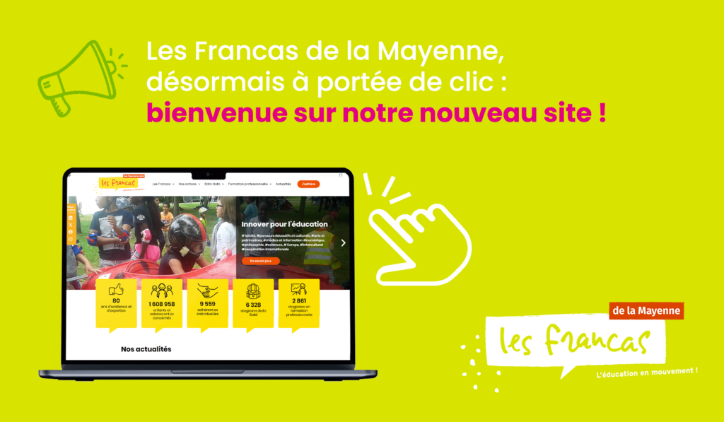 Annonce nouveau site internet Mayenne