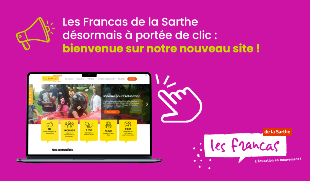 Annonce nouveau site internet Sarthe