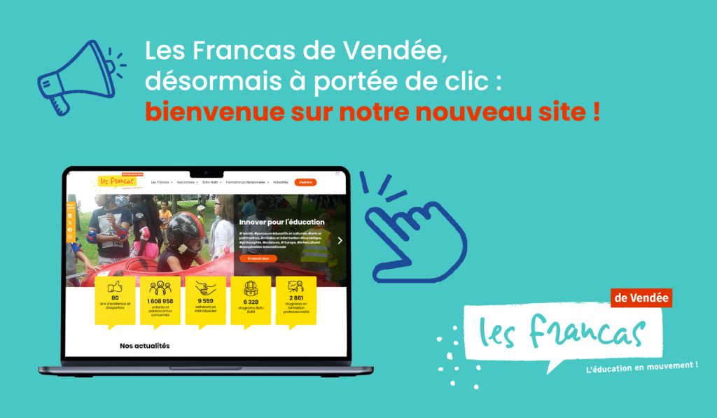 Annonce nouveau site internet Vendée